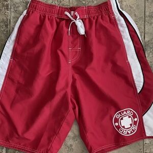 TYR Lifeguard Men’s Swim 🏊‍♂️ Trunks Six Me NEW